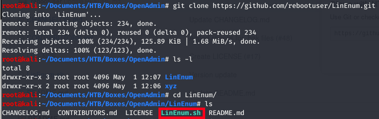 Clone LinEnum